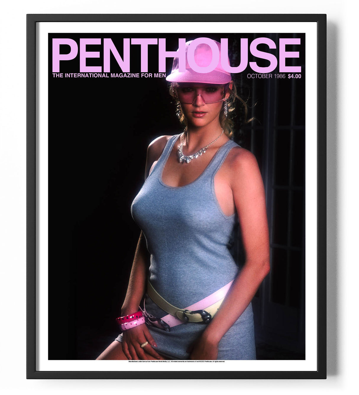 Penthouse Magazine October 1986 Cover Poster