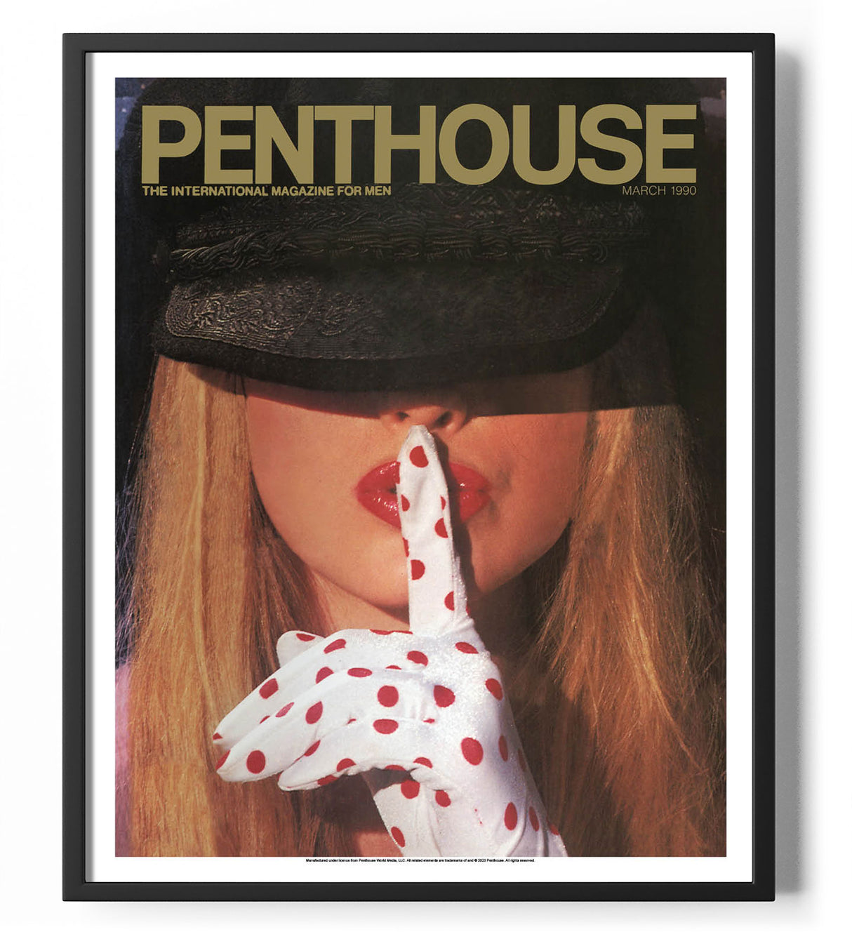 Penthouse Magazine March 1990 Cover Poster