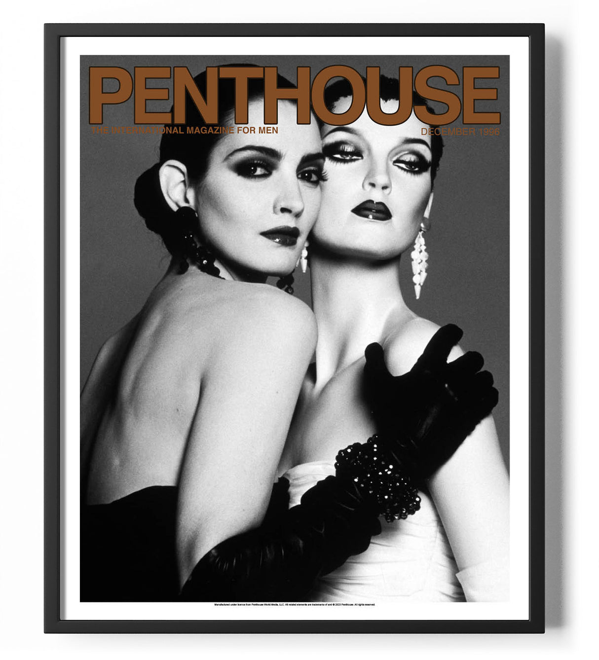 Penthouse Magazine December 1996 Cover Poster