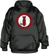 Bomb Icon Grunge Hoodie