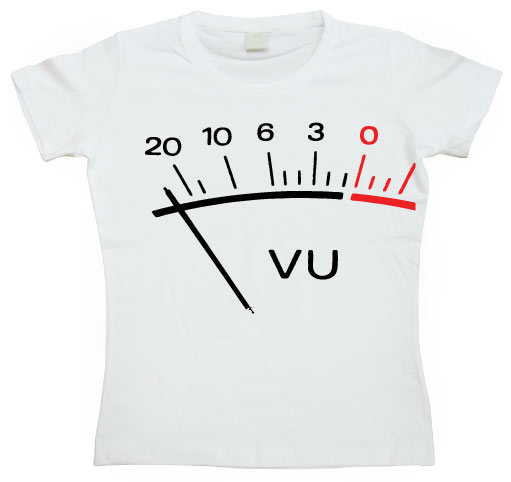 Volume Control Girly T-shirt