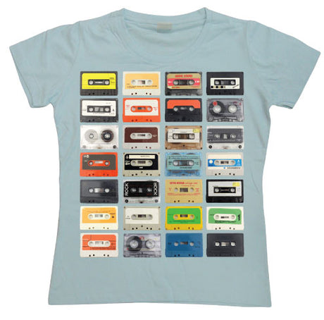 Mixed Tapes Girly T-shirt