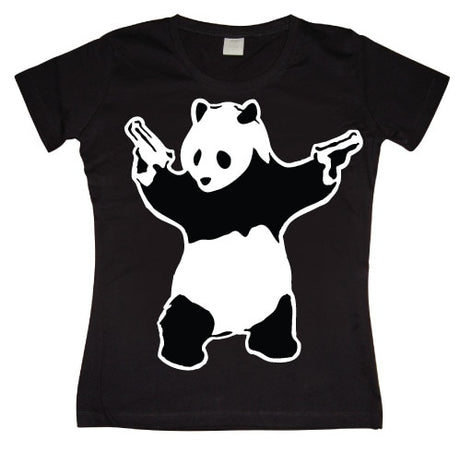 Banksy Panda Girly T-shirt