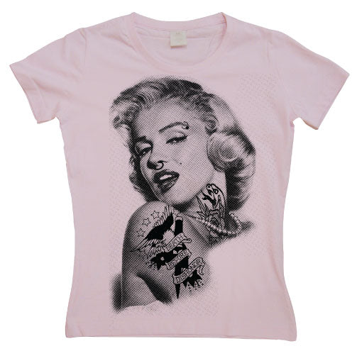 Marilyn Got Attitude Girly T-shirt