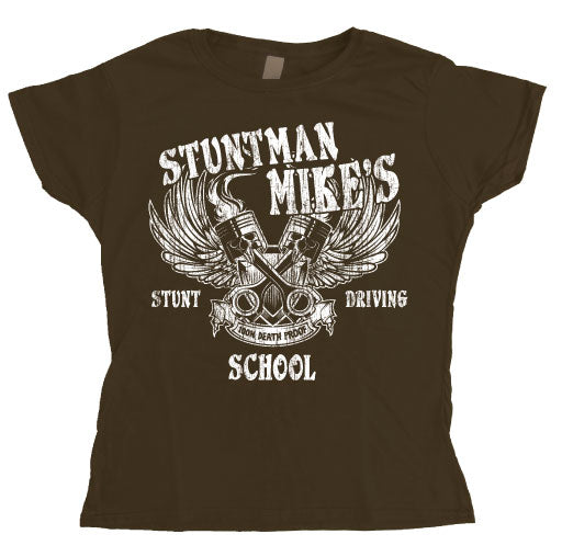 Stuntman MikeÂ´s Driving School Girly T- shirt