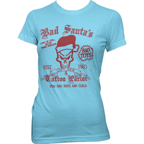 Bad Santa´s Gift Shop Girly Tee