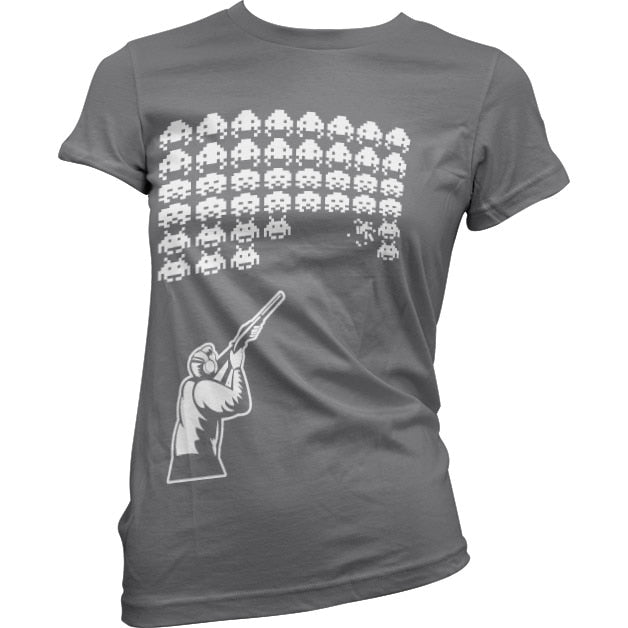 Hunting Invaders Girly T-shirt