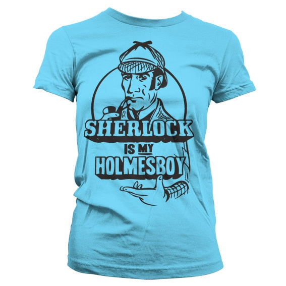 Sherlock Is My Holmesboy Girly T-Shirt