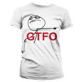 GTFO Girly T-Shirt