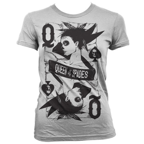 Queen Of Spades Girly T-Shirt