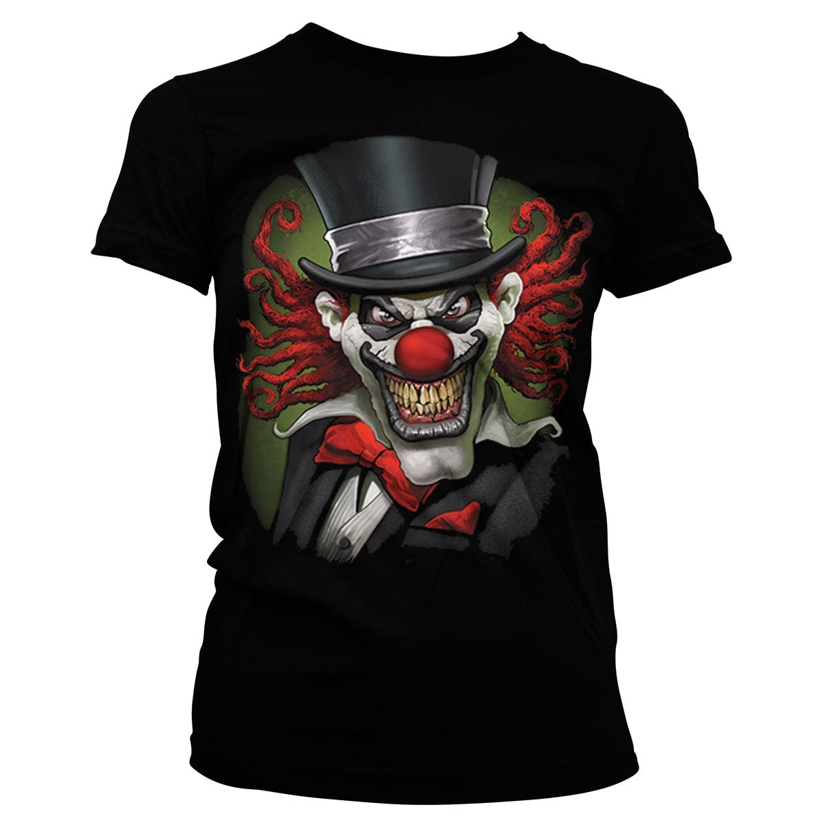 Crazy Clown Girly Tee