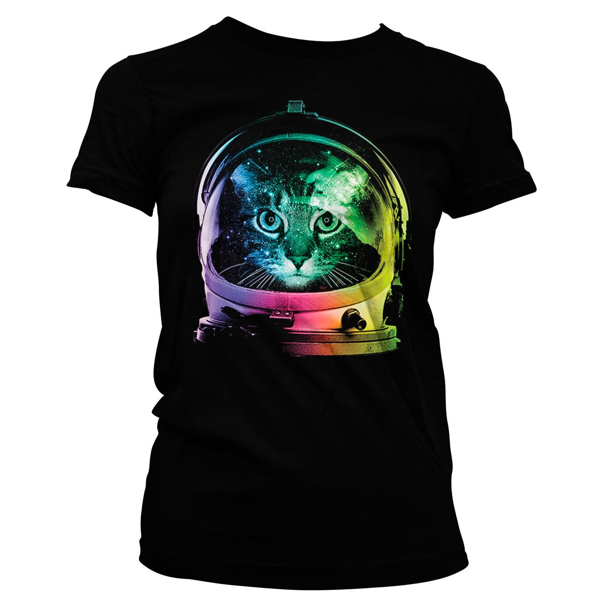 Space Cat Girly Tee