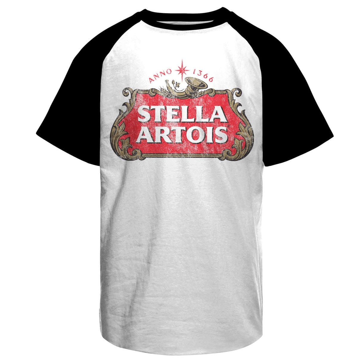 Stella Artois Washed Logo Baseball T-Shirt