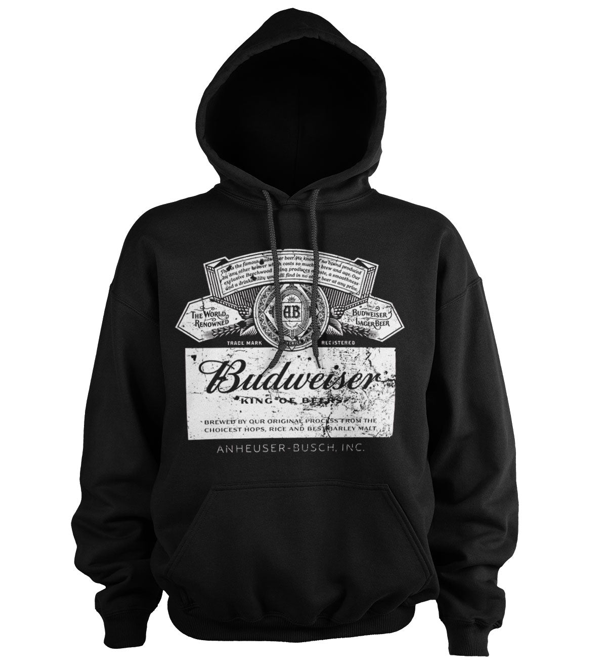 Budweiser Washed Logo Hoodie