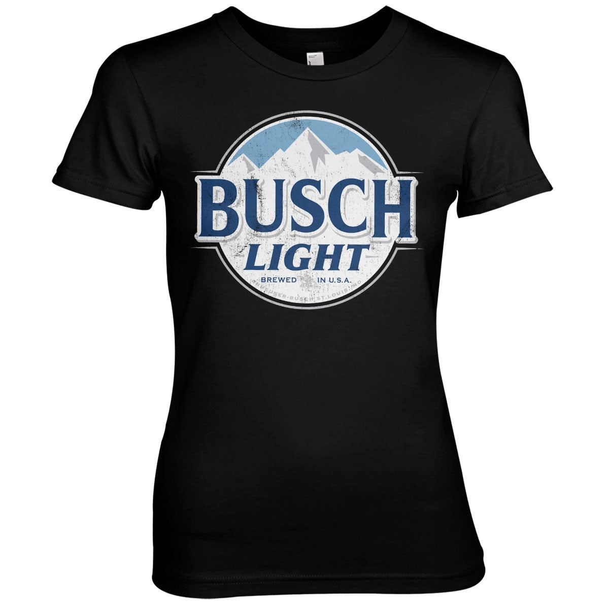 Busch Light Washed Label Girly Tee