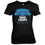 Bud Light Label Logo Girly Tee