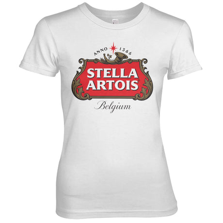 Stella Artois Belgium Logo Girly Tee