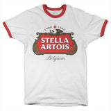 Stella Artois Belgium Logo Ringer Tee