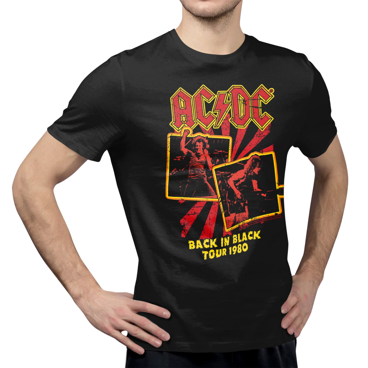 AC/DC - Back In Black Tour 1980 T-Shirt