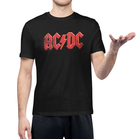 AC/DC Distressed Logo T-Shirt