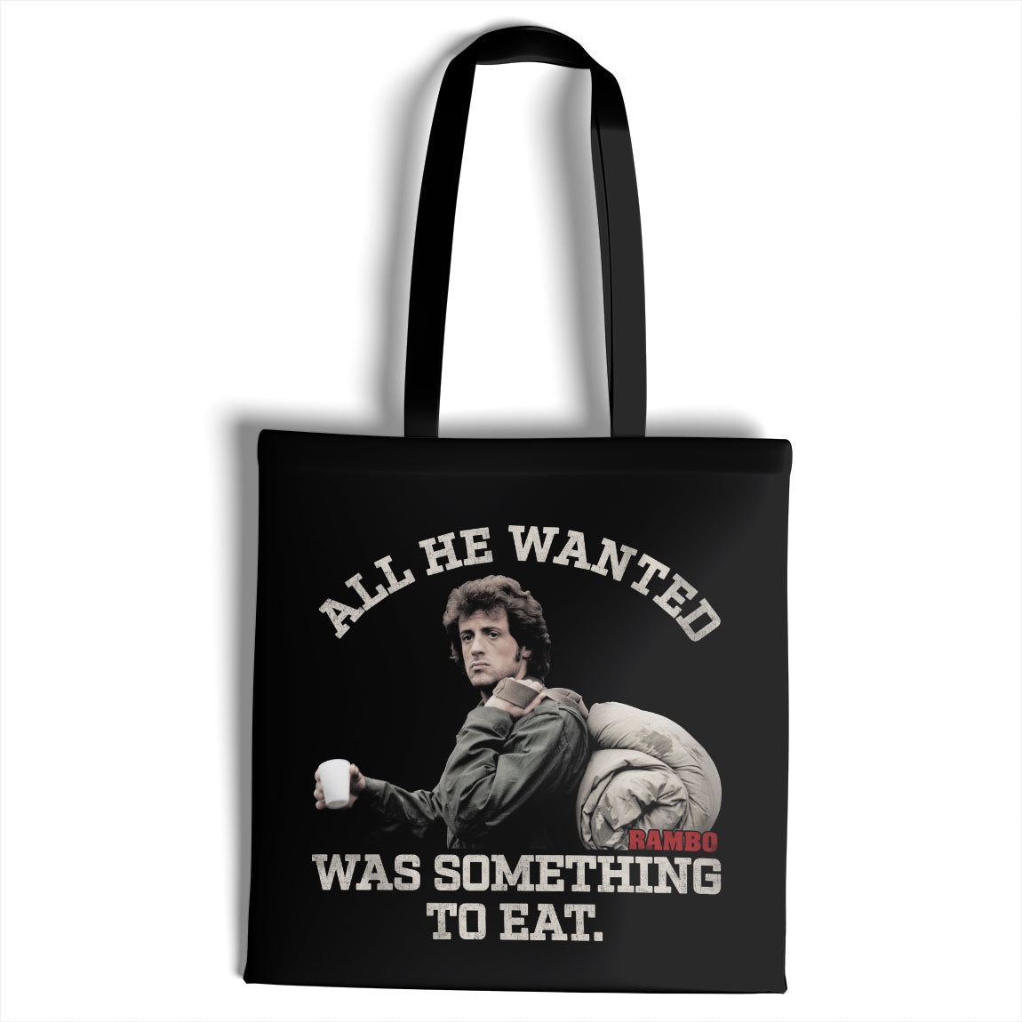 Rambo - Something To Eat Tote Bag
