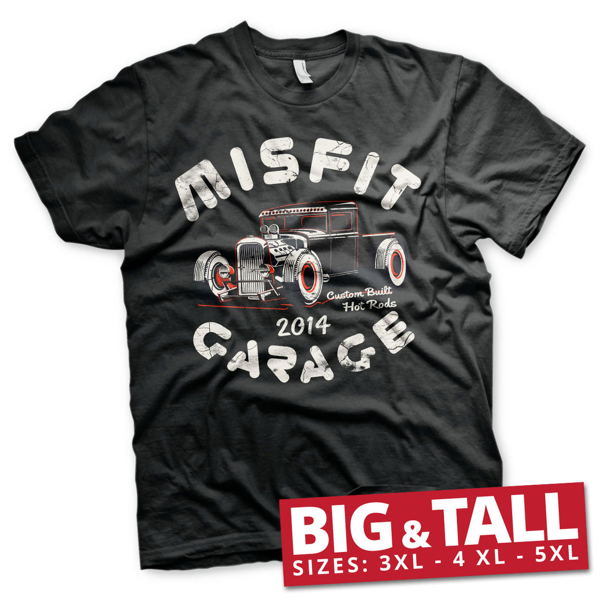 Misfit Garage Power Pick Big & Tall T-Shirt