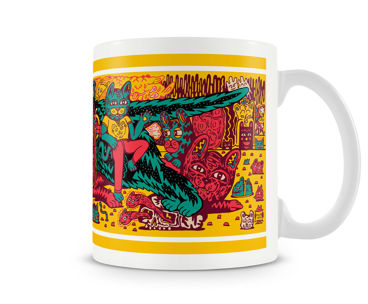 Killer Acid - Cat Planet Coffee Mug