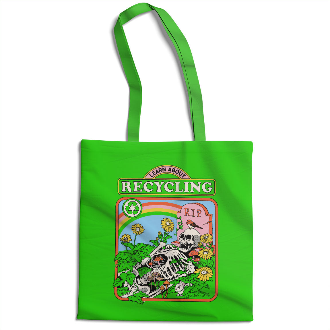 Learn About Recycling Tote Bag