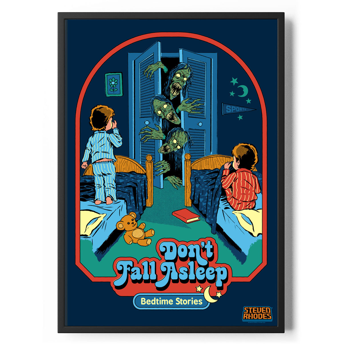 Don't Fall Asleep Poster Standard