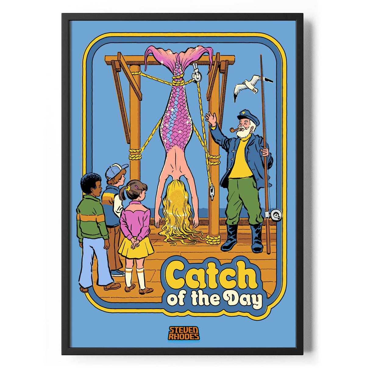 Catch Of The Day Poster Standard