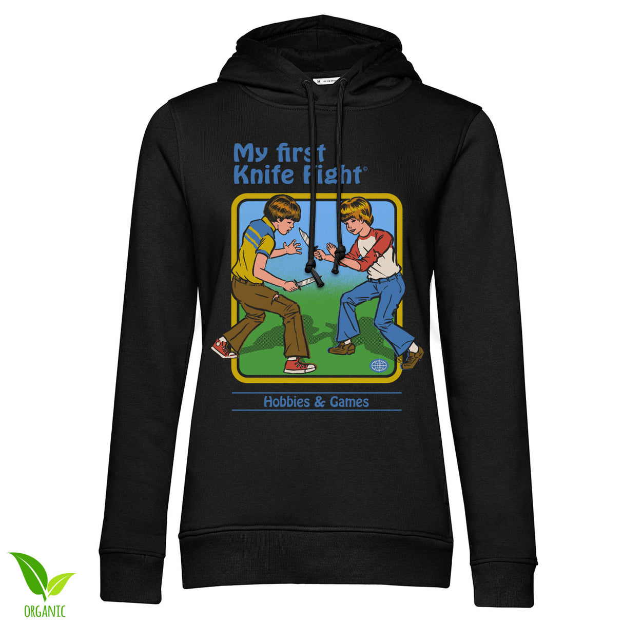 My First Knife Fight Girly Hoodie