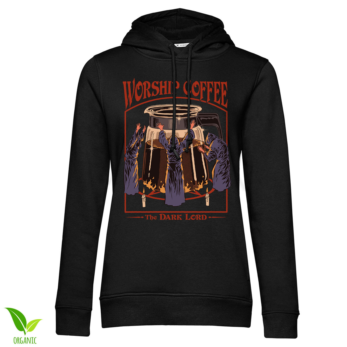 Worship Coffee Girly Hoodie