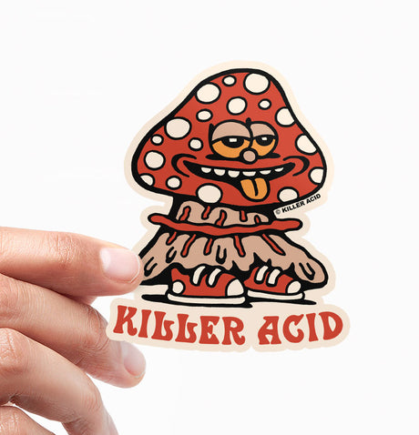 Killer Acid - Mushroom Friends Sticker