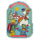 Steven Rhodes - Merry Christmas Sticker