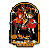 Steven Rhodes - Curses & Spells Sticker