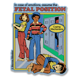 Steven Rhodes - Fetal Position Sticker