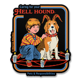 Steven Rhodes - Caring For Your Hell Hound Sticker