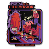 Steven Rhodes - Cat Dimension Sticker