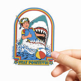 Steven Rhodes - Stay Positive Sticker