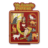 Steven Rhodes - My Family Portrait Sticker