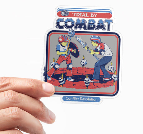 Steven Rhodes - Trial By Combat Sticker