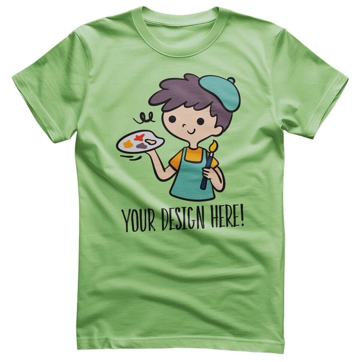 Design Your Own T-Shirt - Mint Green