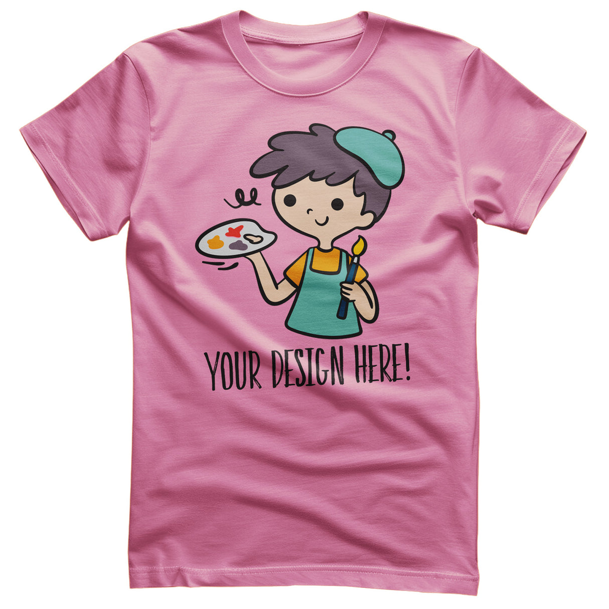 Design Your Own T-Shirt - Pink