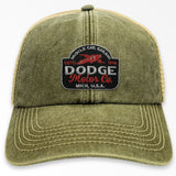Dodge Motor Co Patch Vintage Trucker Cap