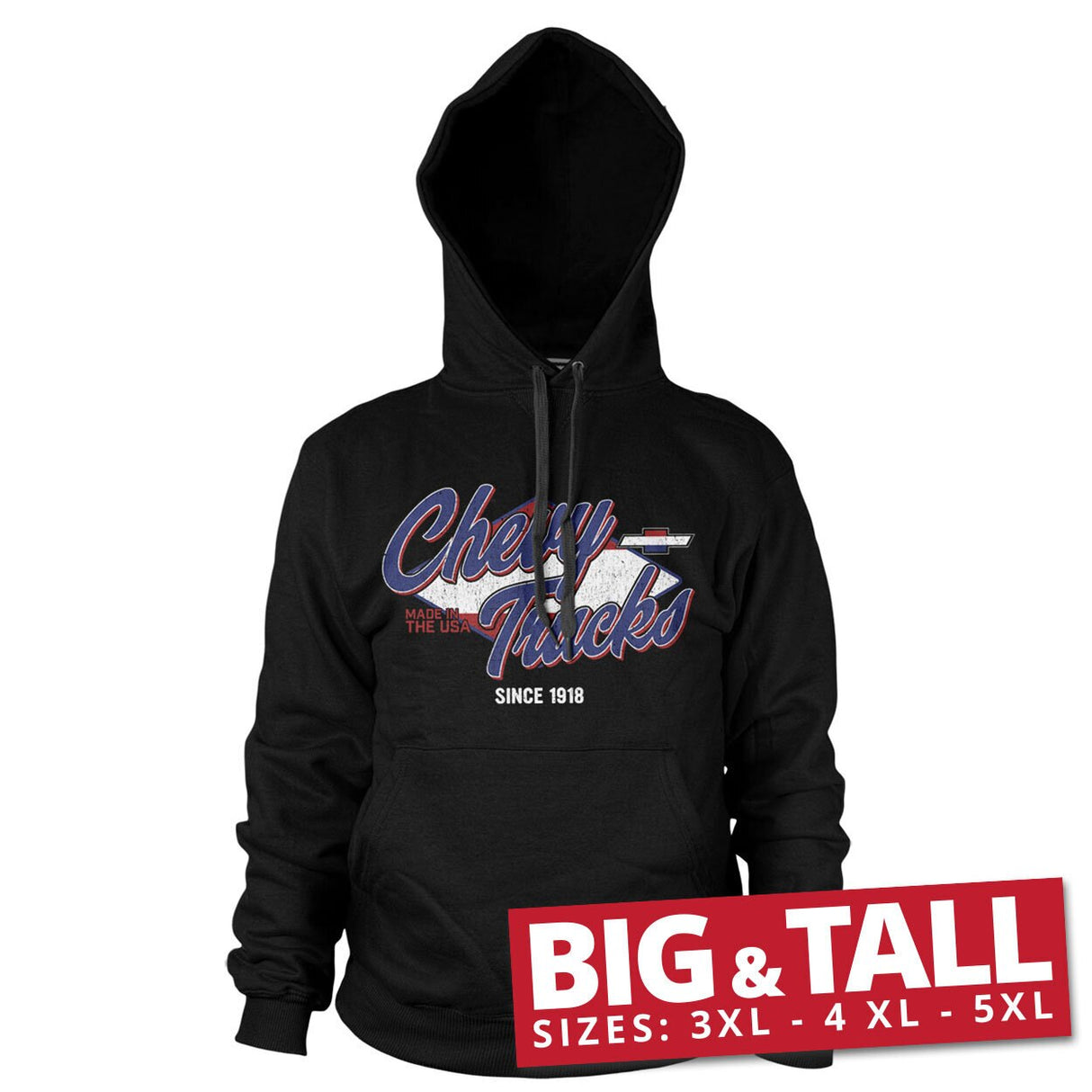 Chevy Trucks Since 1918 Big & Tall Hoodie