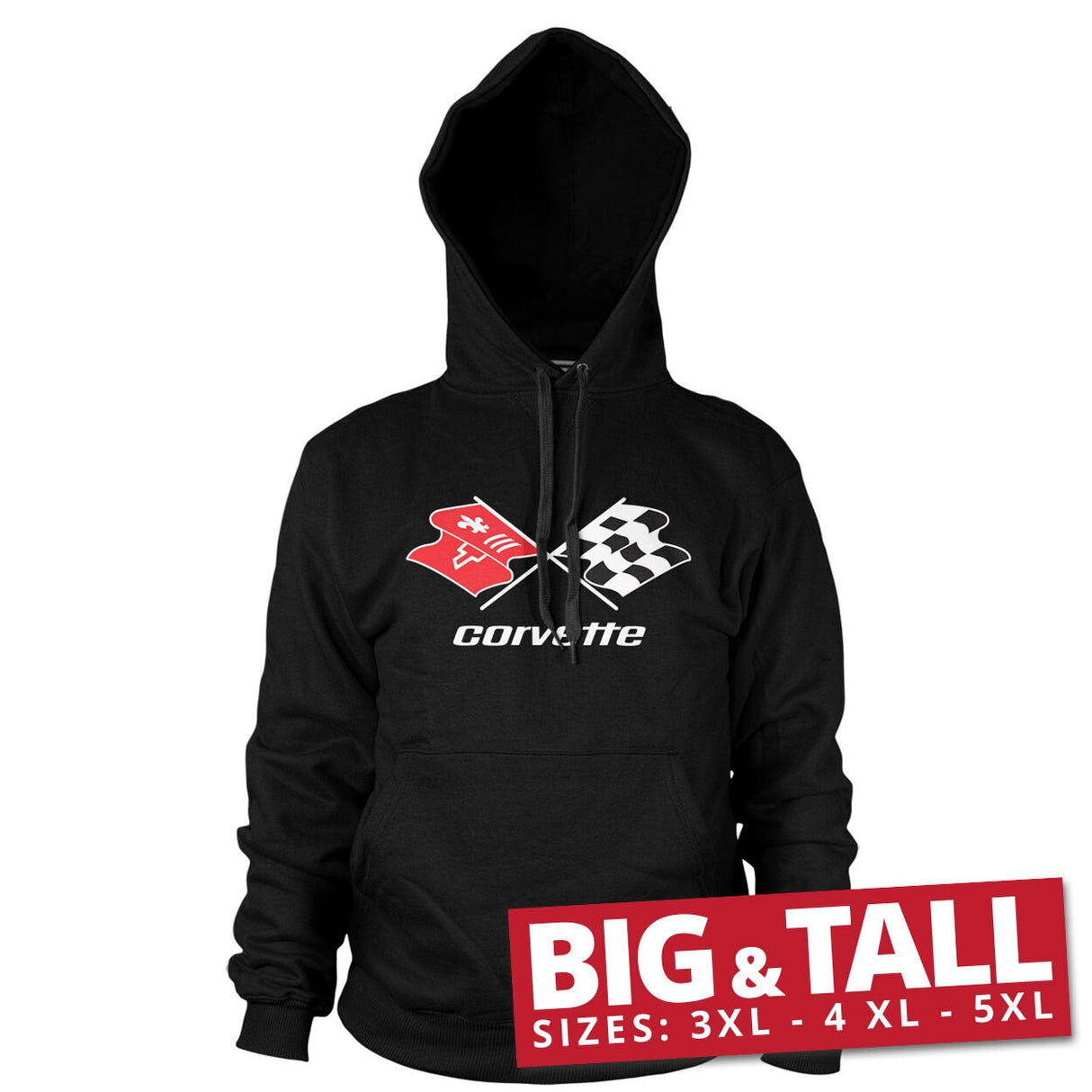 Corvette C3 Logo Big & Tall Hoodie