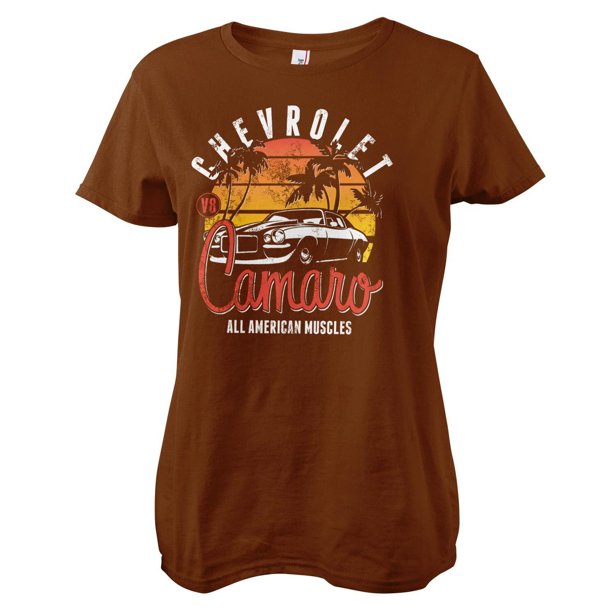 Chevrolet Camaro Sunset Girly Tee