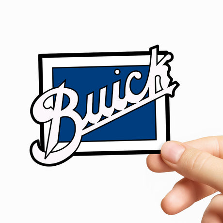 Buick Wordmark Logo Sticker