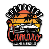 Chevrolet Camaro Sunset Sticker