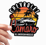 Chevrolet Camaro Sunset Sticker